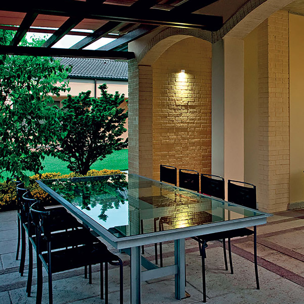 Buy Exterior Wall Lights Australia Cube W 1.0 Exterior Wall Light Aluminium 3000K - CU10325