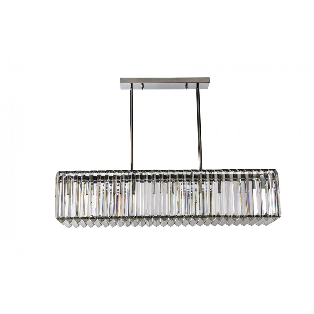 Buy Island Pendant Lights Australia Fiorentino Lighting - ROS 5 Light Pendant 900mm Chrome