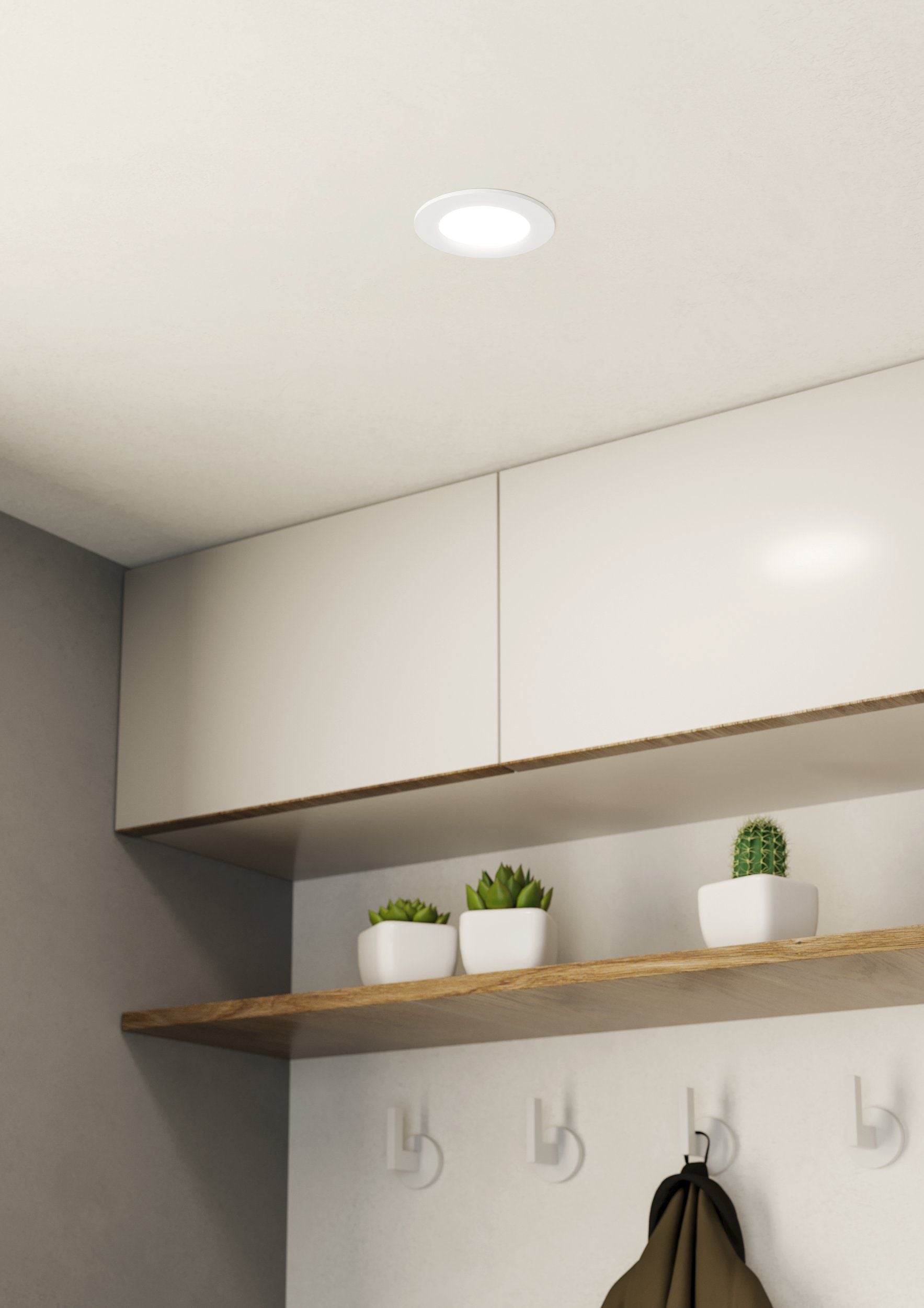 Rippa Recessed LED Downlight 6W 3CCT White - 206376N