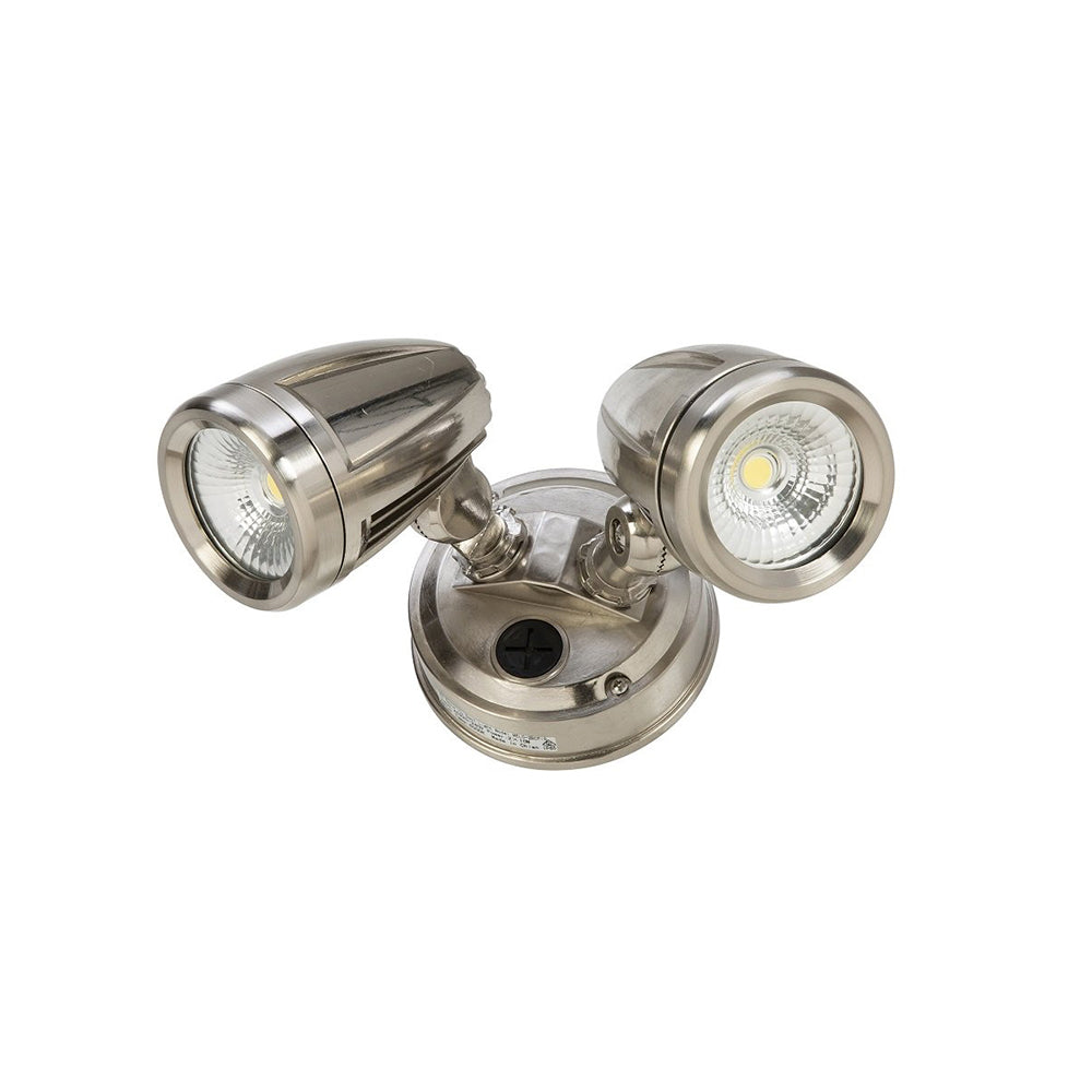 Buy Exterior Spotlights Australia Fiorentino Lighting - MELO 2 Light Spotlight Aluminium