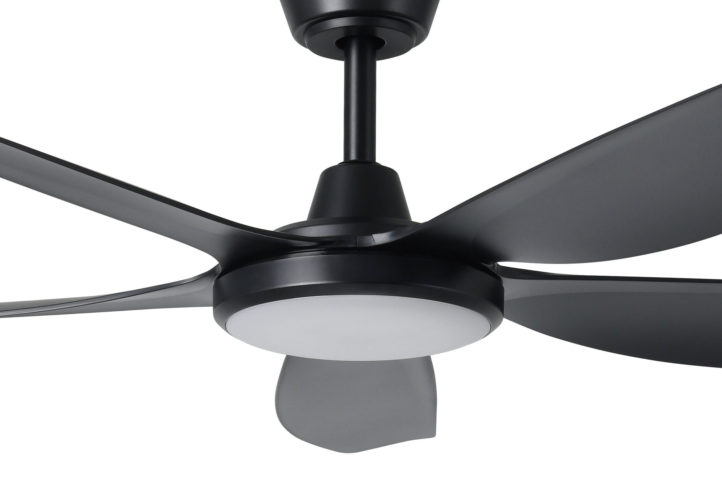 Miami DC Ceiling Fan 60" With LED Light Matte Black - 20796802