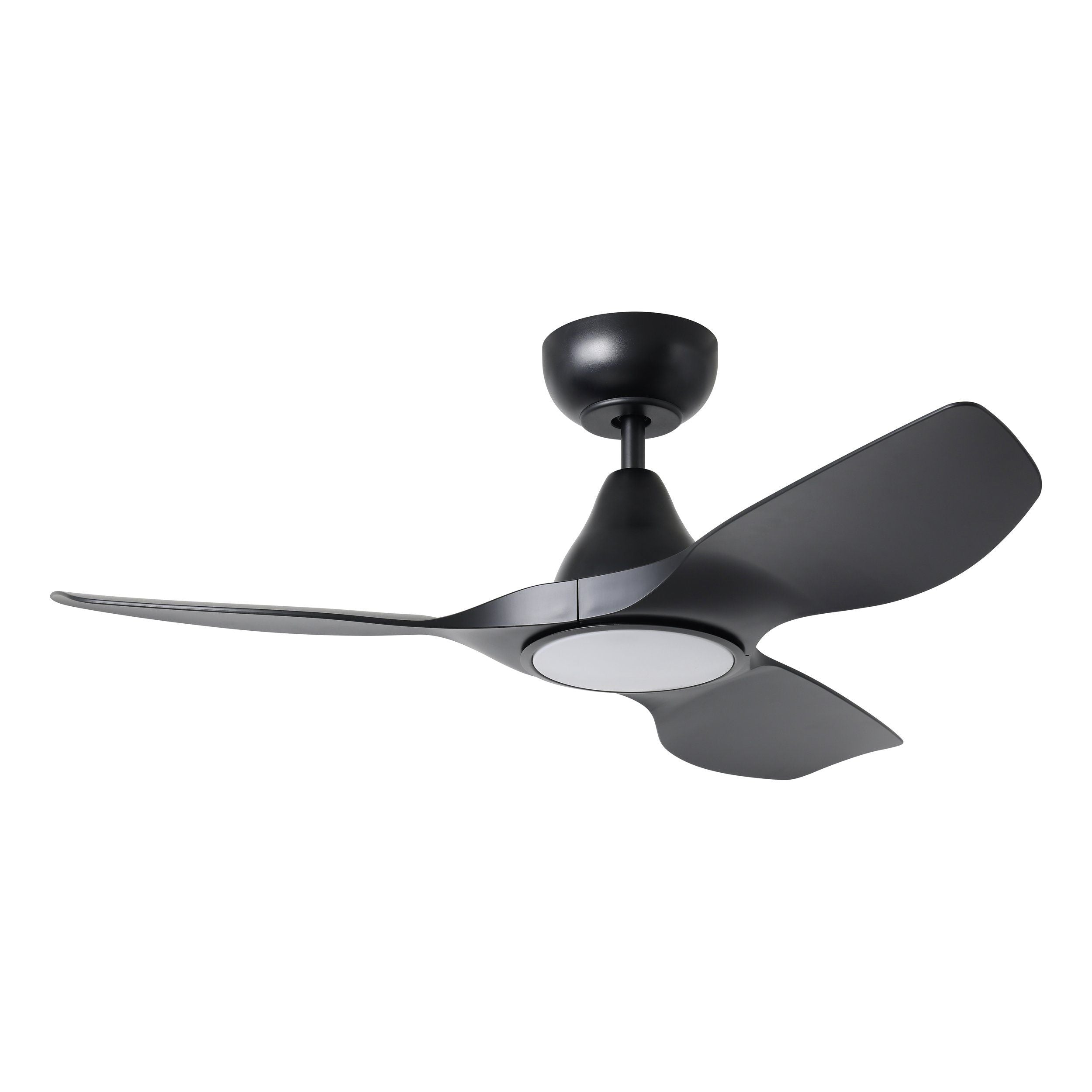 Surf DC Ceiling Fan 40" With LED Light Black - 20789302