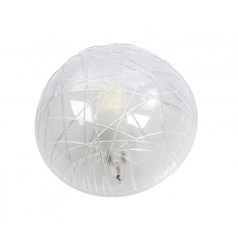 Buy Oyster Lights Australia Fiorentino Lighting - NIDO 1 Light Oyster Round Clear