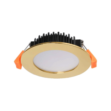 Recessed LED SMD Downlight 12W TRI Colour Gold - DL1262-GDTC12S01