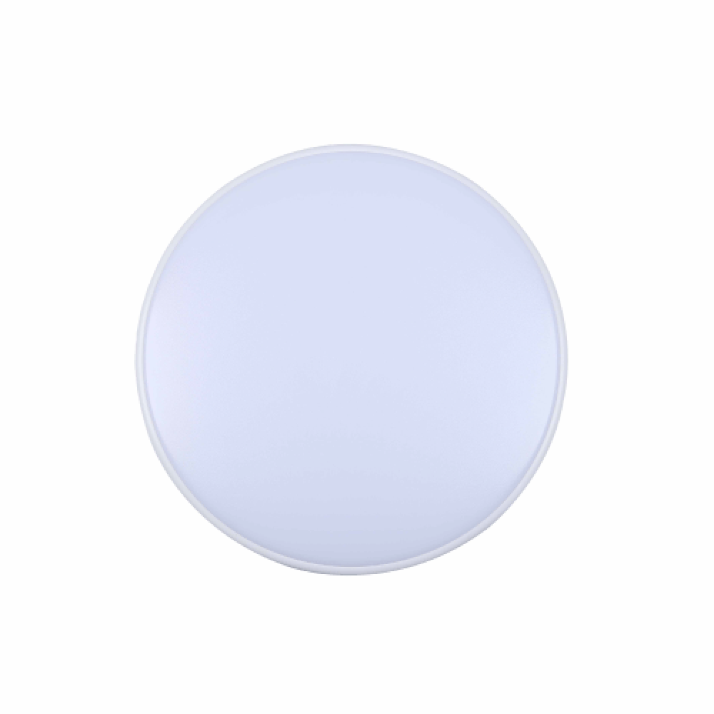 Buy LED Oyster Lights Australia Round LED Oyster Light 30W White Aluminium 3CCT - AC9001/30W/TC