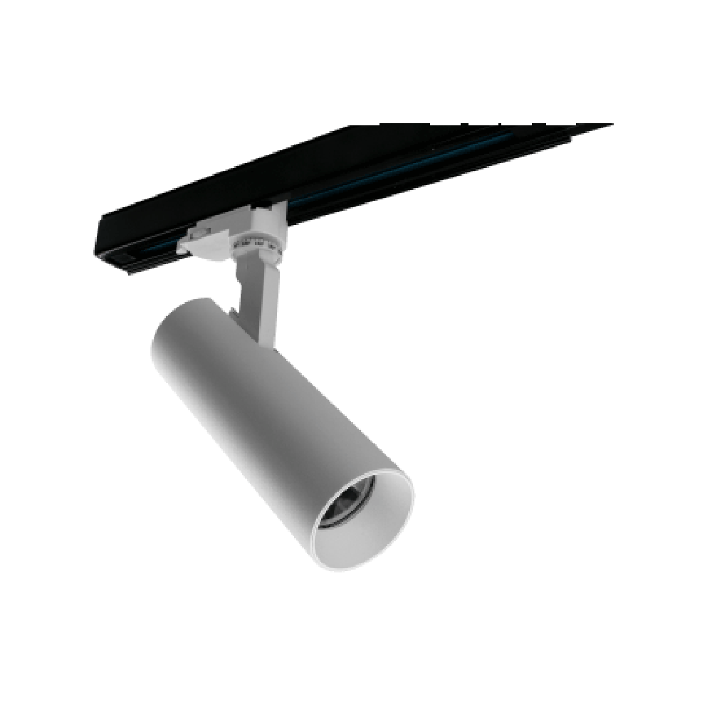 Buy Single Circuit Track Heads Australia Single Circuit Track Head 12W 60° White Aluminum 5CCT - TH18 5C WH