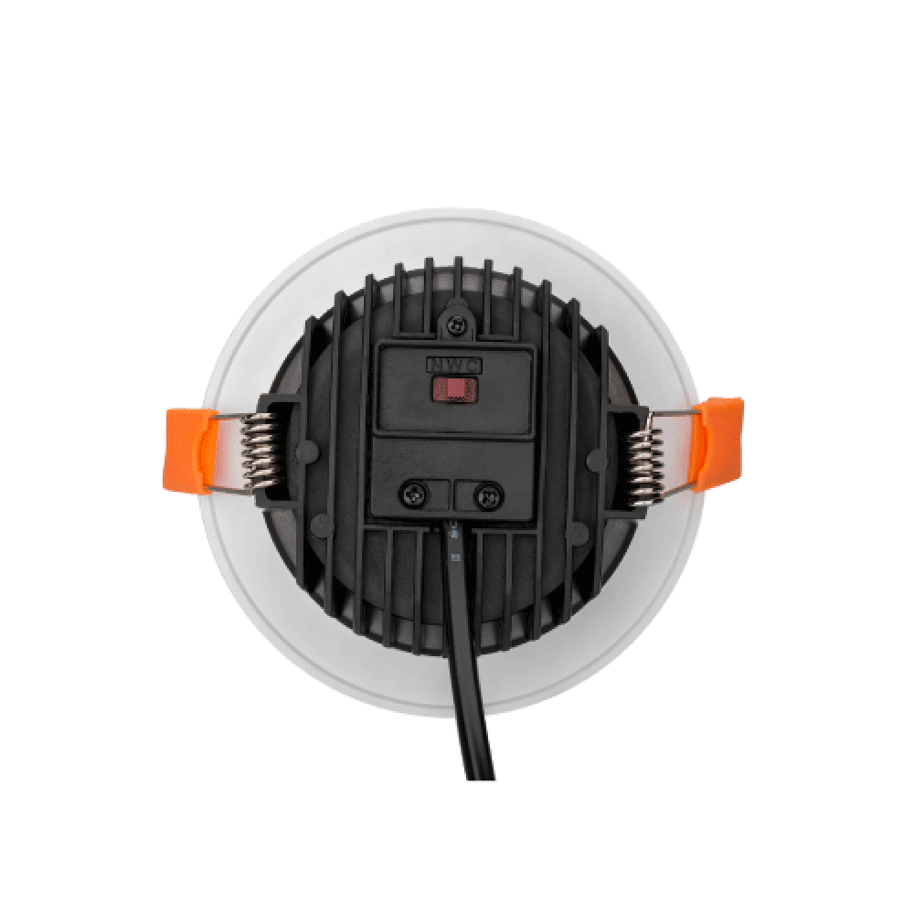 Buy Recessed LED Downlights Australia Recessed LED Downlight SMD 13W Black Polycarbonate 3CCT - DL1570/BK/CCT