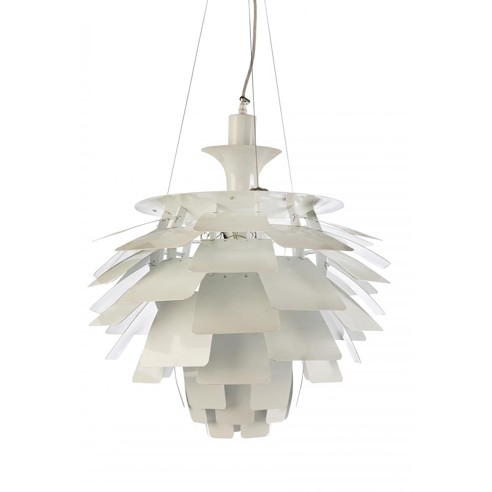 Buy Pendant Lights Australia Fiorentino Lighting - ARTICHOKE 1 Light Pendant White