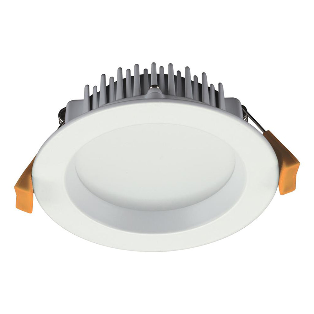 Deco Round Recessed Downlight 13W White Aluminium 3CCT - 20420