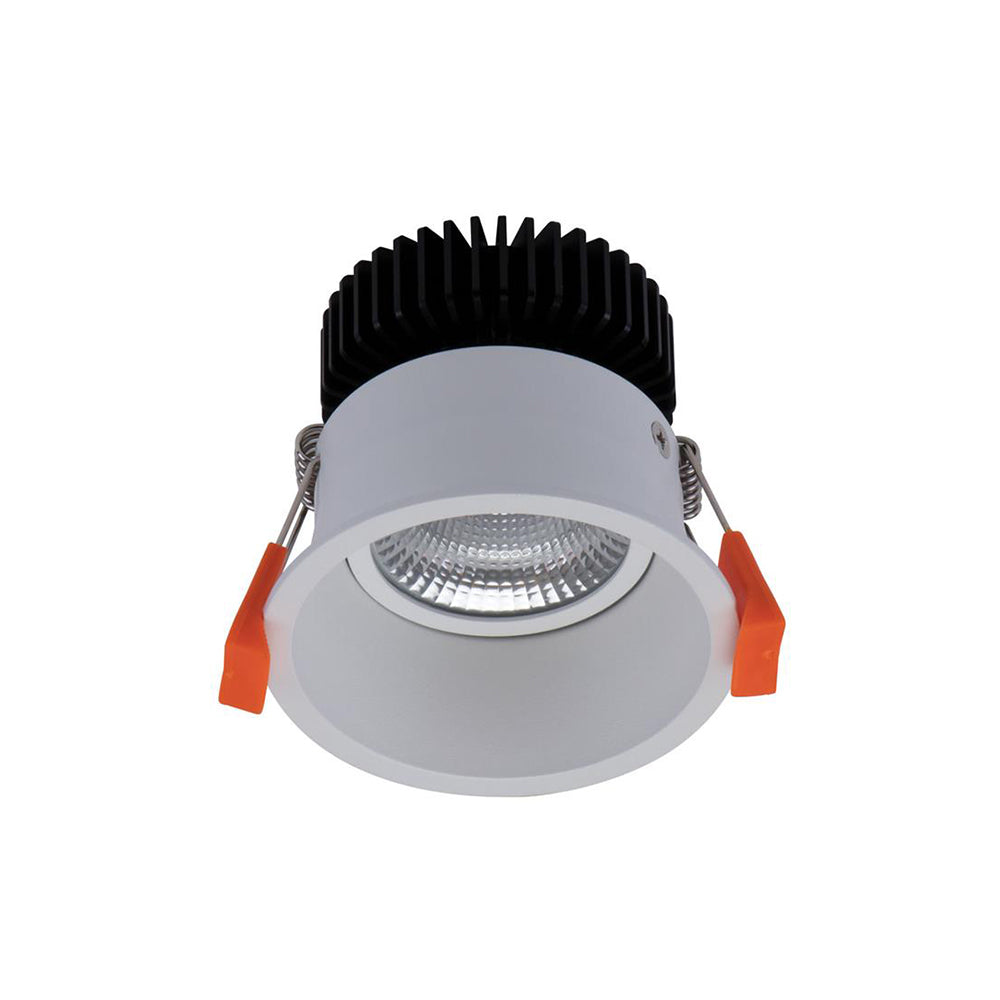 Buy Recessed LED Downlights Australia Deep Recessed Downlight 10W White Aluminium 3CCT / DALI - 21734