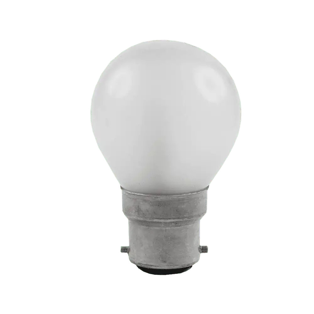 Buy Halogen Globes Australia Fancy Round Halogen Globe BC 28W 240V Frosted Glass 2800K - CLAHAFR28WBCFR
