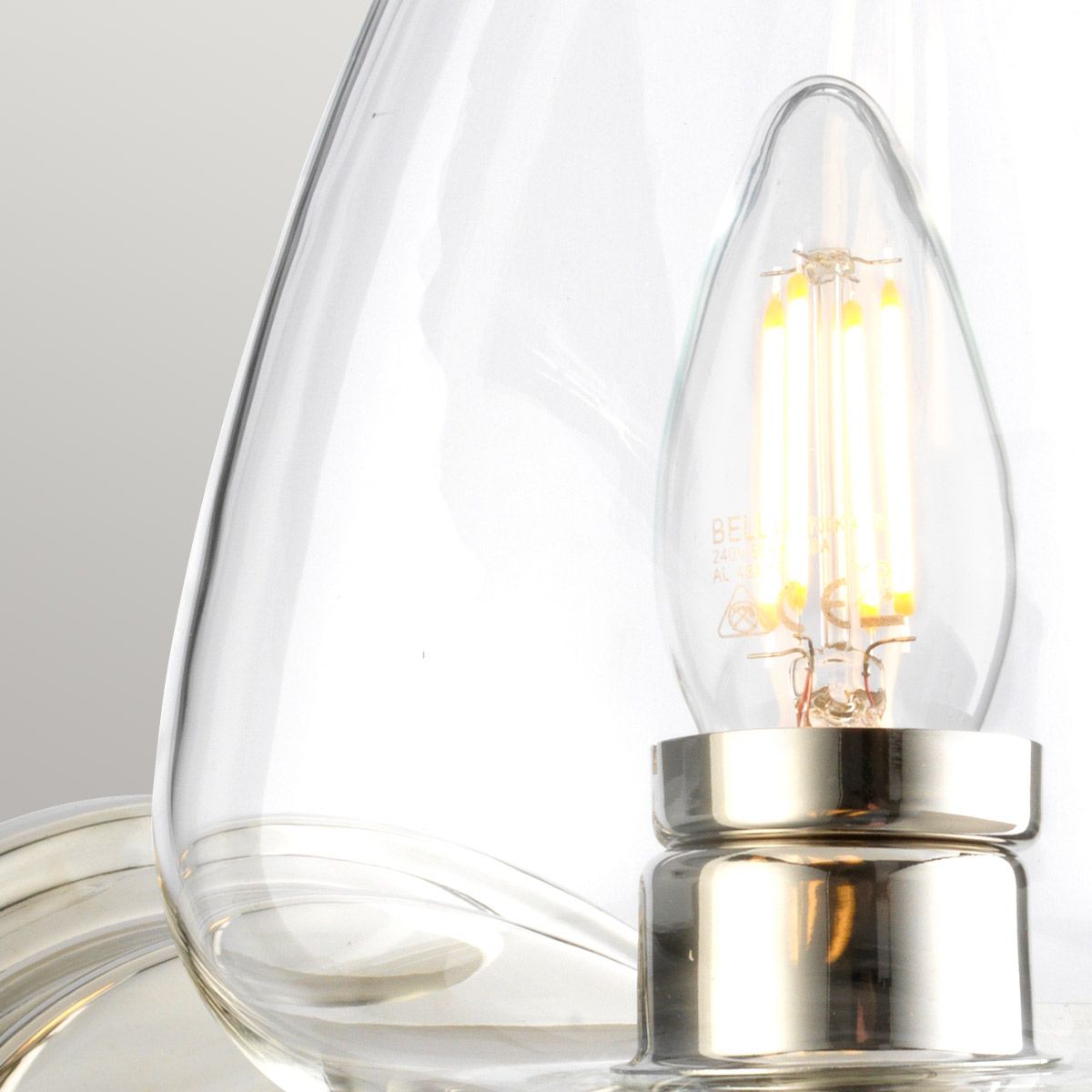 Armand Wall Light Polished Nickel - DL-ARMAND1-PN