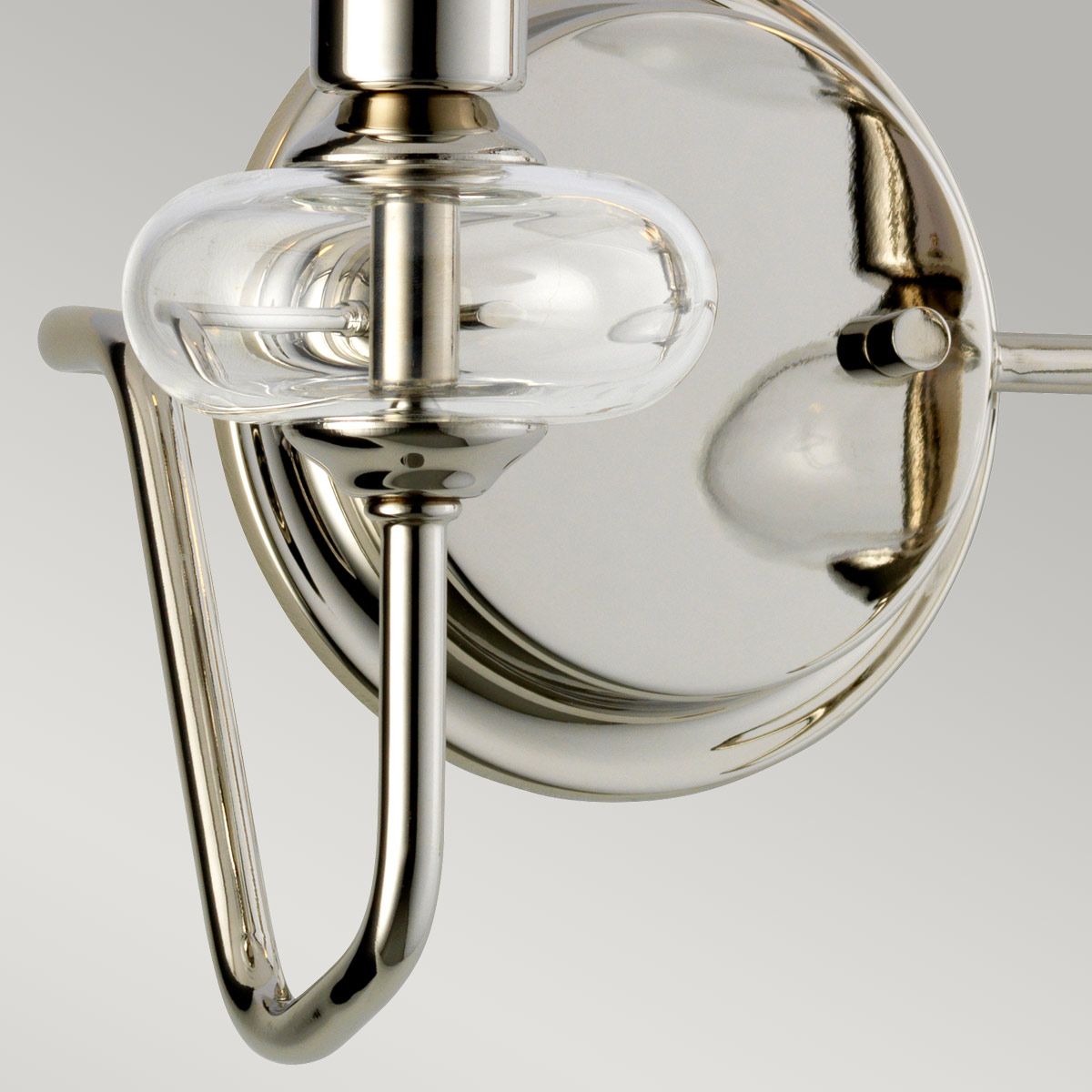 Armand 2 Light Wall Light Polished Nickel - DL-ARMAND2-PN