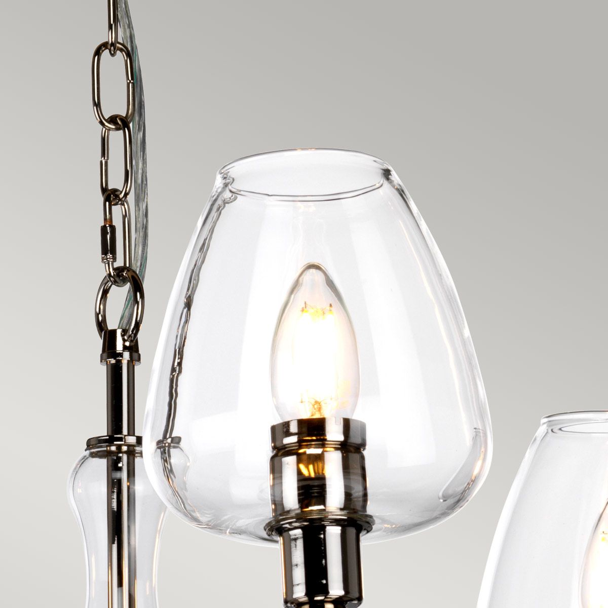 Armand 3 Light Pendant Polished Nickel - DL-ARMAND3-PN