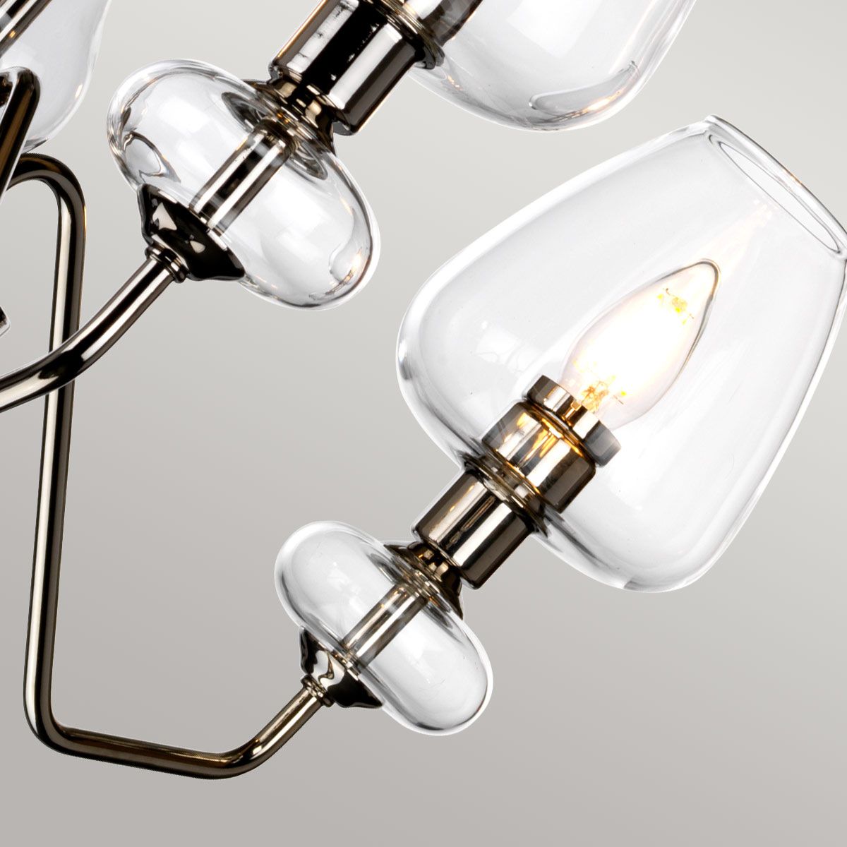 Armand 3 Light Pendant Polished Nickel - DL-ARMAND3-PN