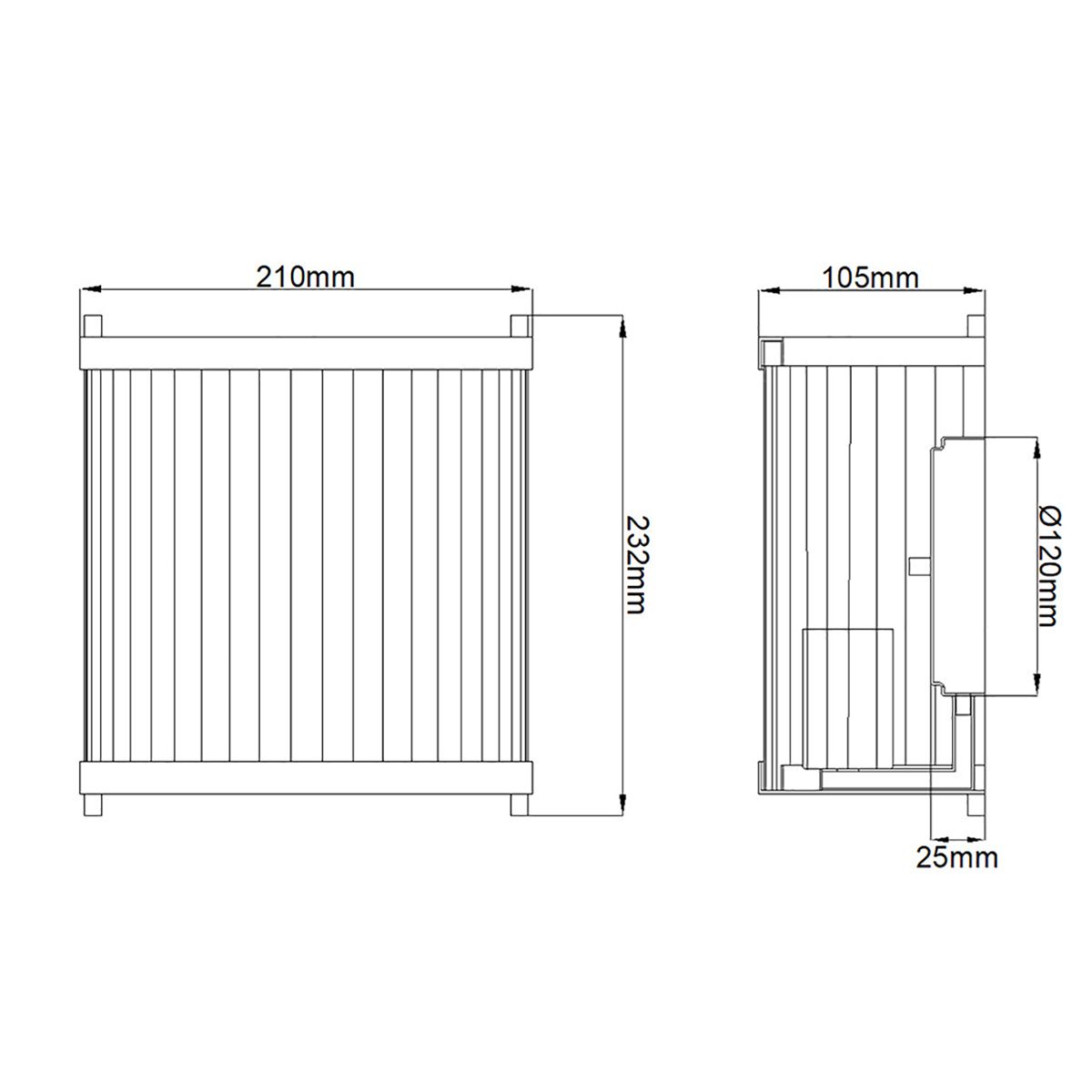 Corona Wall Light Museum Bronze Dark Brown Painted & Aged Brass - DL-CORONA1-BAB