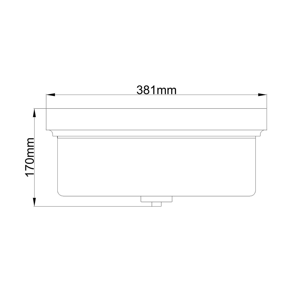 Kincaid Large 3 Light Flush Mount Light Polished Chrome - DL-KINCAID-F-L