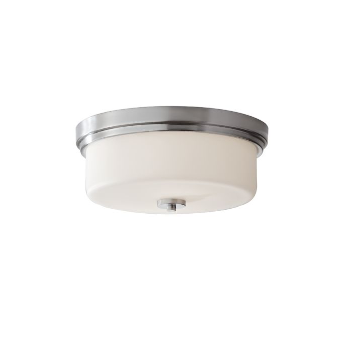 Kincaid Medium 2 Light Flush Mount Light Polished Chrome - DL-KINCAID-F-M