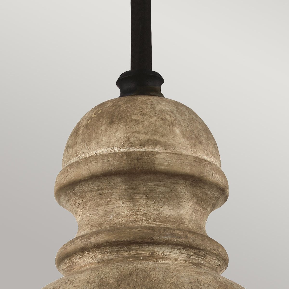 Matrimonio Pendant Light Driftwood & Dark Weathered Zinc - DL-MATRIMONIO-1P