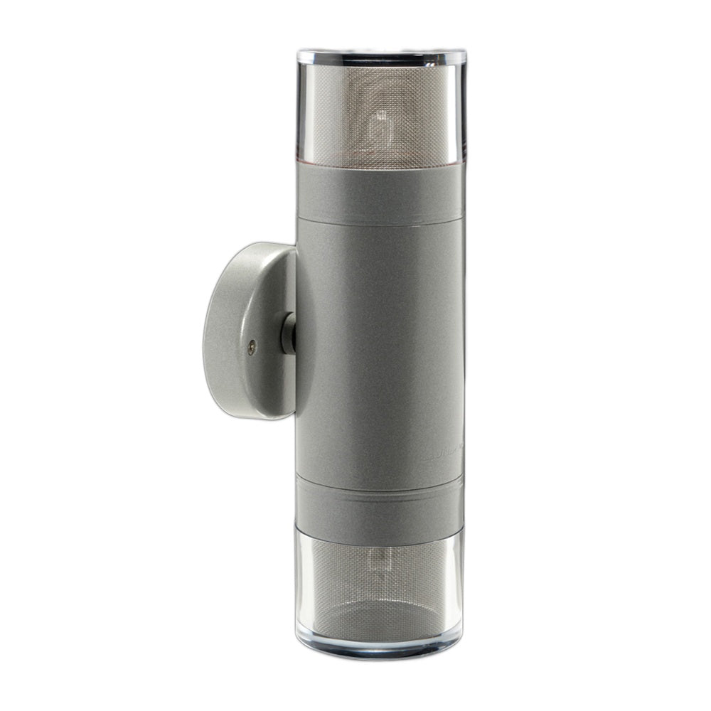 Pagoda Aluminium Up & Down Wall Light Silver Star - PGLPGL/STAR