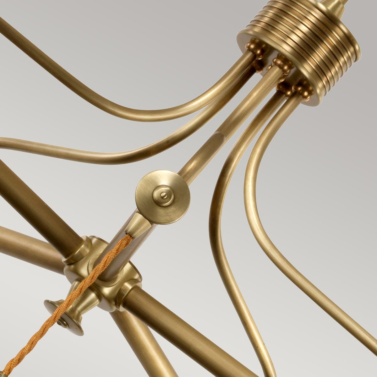 Douille 5 Light Chandelier Aged Brass - DOUILLE5-AB