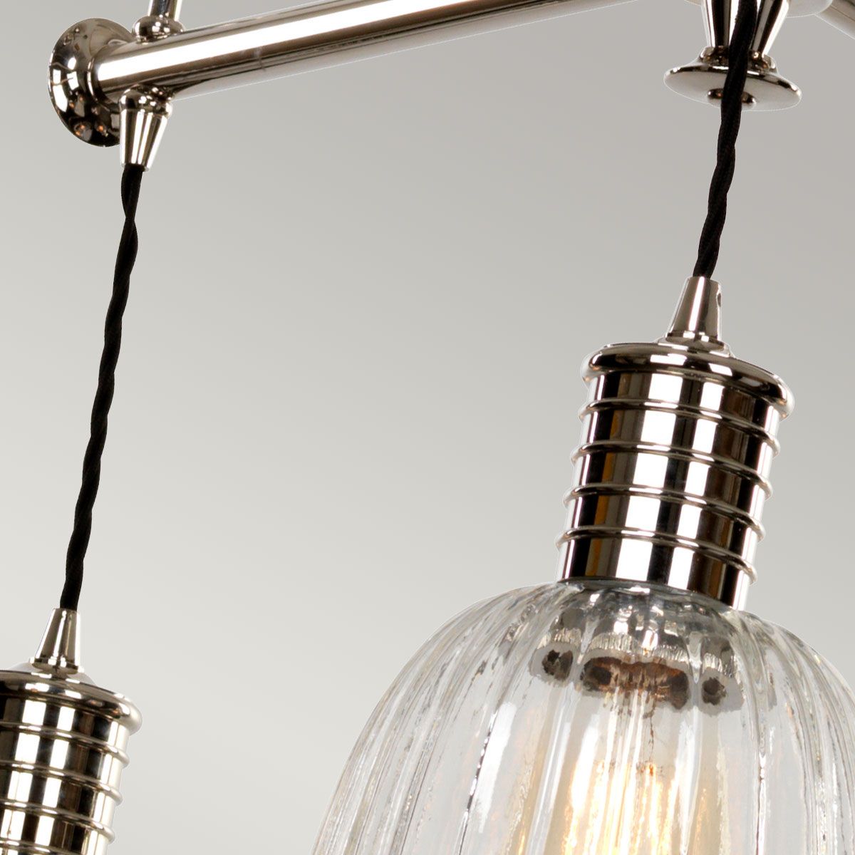 Douille 5 Light Chandelier Polished Nickel - DOUILLE5-PN