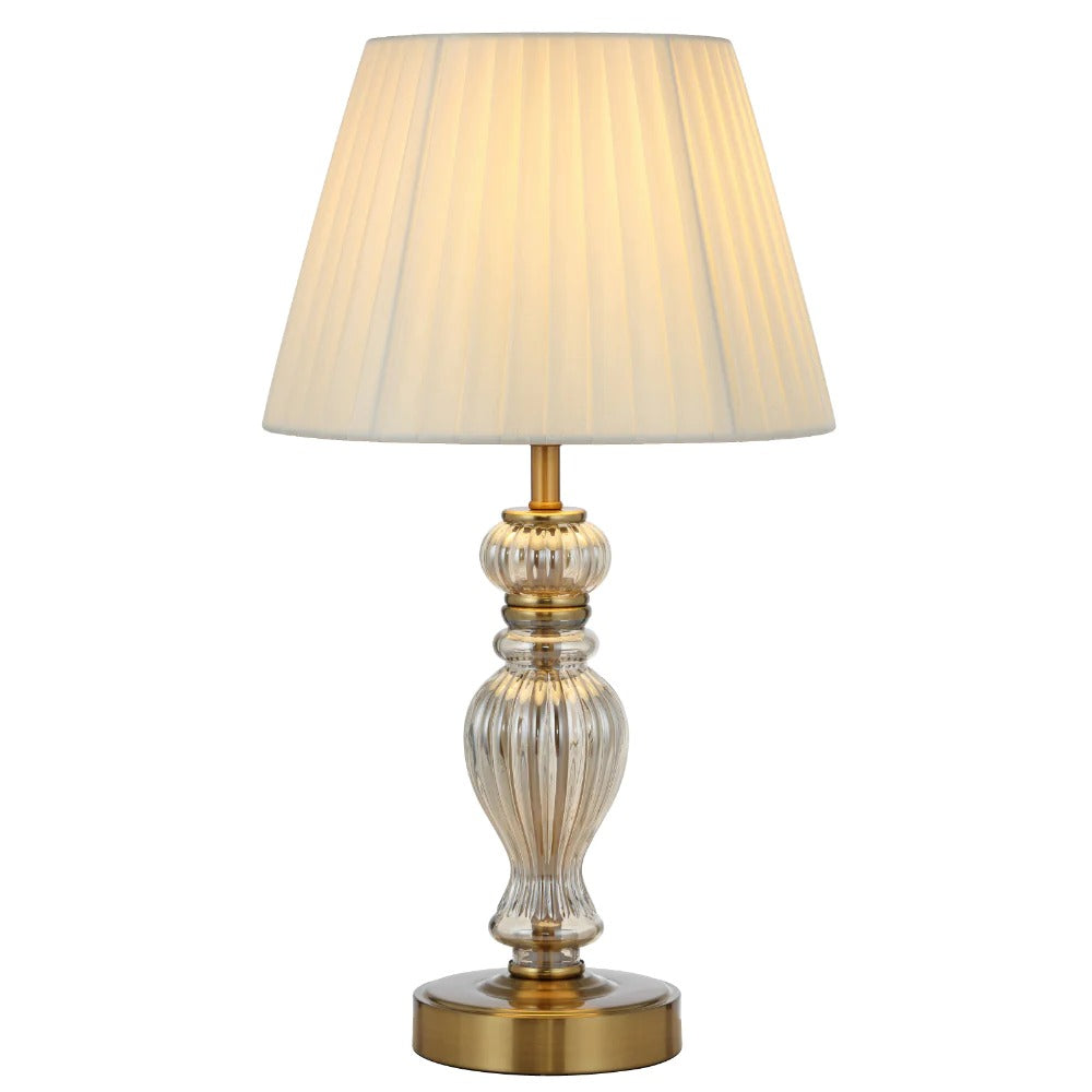 Buy Table Lamps Australia CADIZ Table Lamp Antique Gold Cream - CADIZ TL-AGCRM