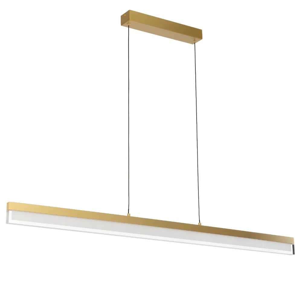 SALAS Island Pendant Light Brass 3000K - SALAS PE120-BRS