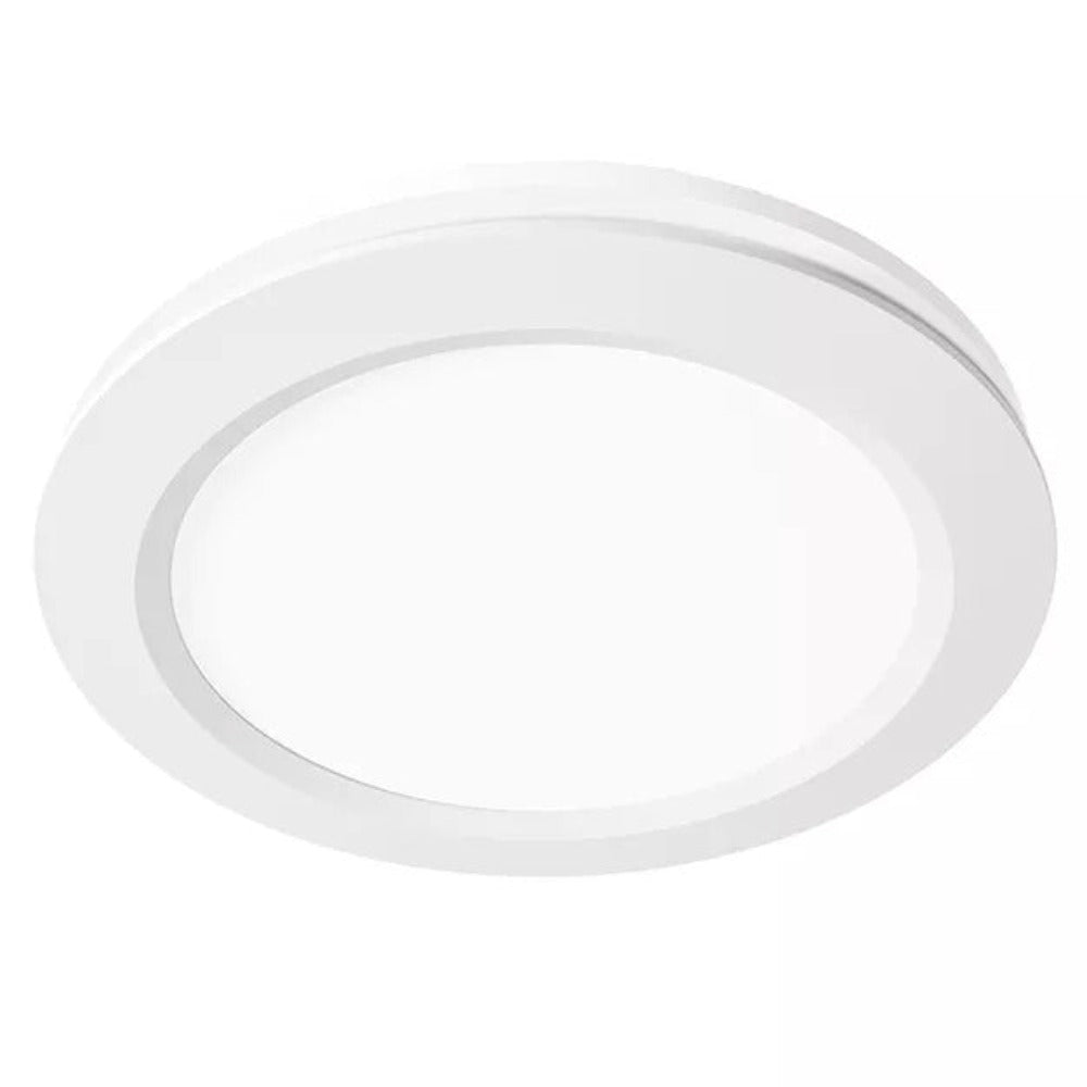 Buy Exhaust Fans Australia Saturn Round Exhaust Fan W366mm With LED Light White 3CCT - MXFSLR25W