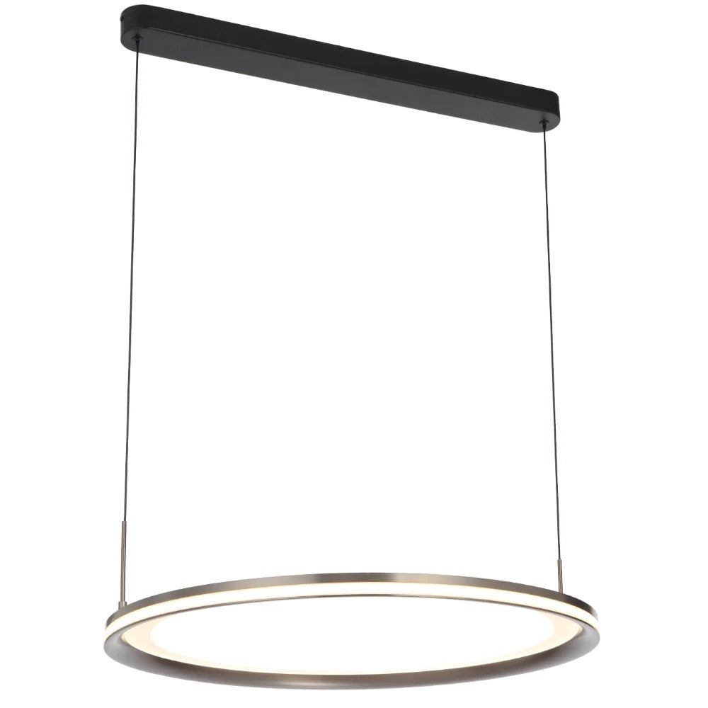 FULCRUM LED Pendant W600mm Grey 3000K - FULCRUM PE60-GY