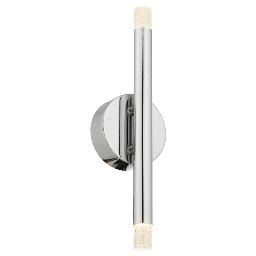 Buy Up / Down Wall Lights Australia MILAZO Up & Down Wall 2 Lights Chrome 3000K - MILAZO WB2-CH3K