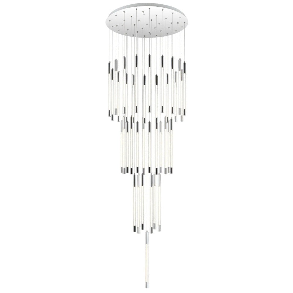 Buy Cluster Pendants Australia KURTZ Cluster Pendant 37 Lights Chrome 4000K - KURTZ PE37-CH4K
