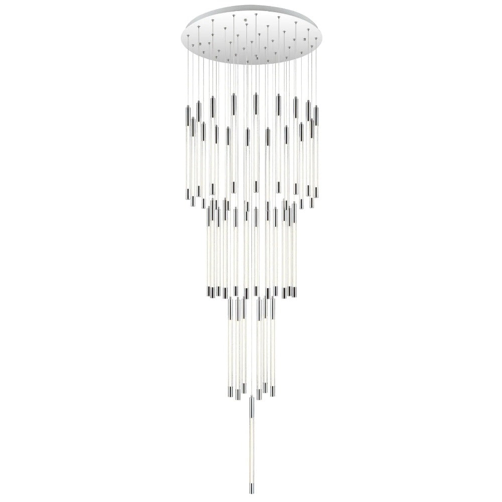 KURTZ Cluster Pendant 37 Lights Chrome 4000K - KURTZ PE37-CH4K