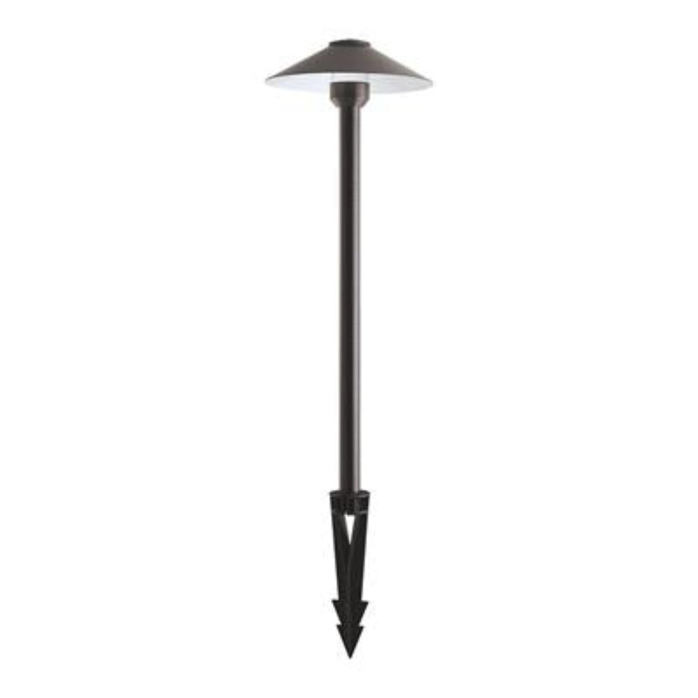 DUSK Spike Light 12V W200mm H457mm Bronze Solid Brass - 19102