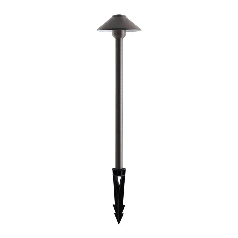 DUSK Spike Light 12V W155mm H457mm Bronze Solid Brass - 19101