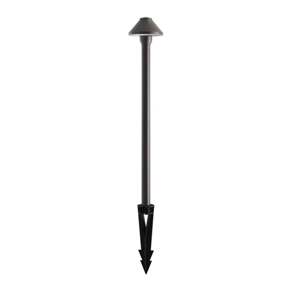 DUSK Spike Light 12V W84mm H457mm Bronze Solid Brass - 19100