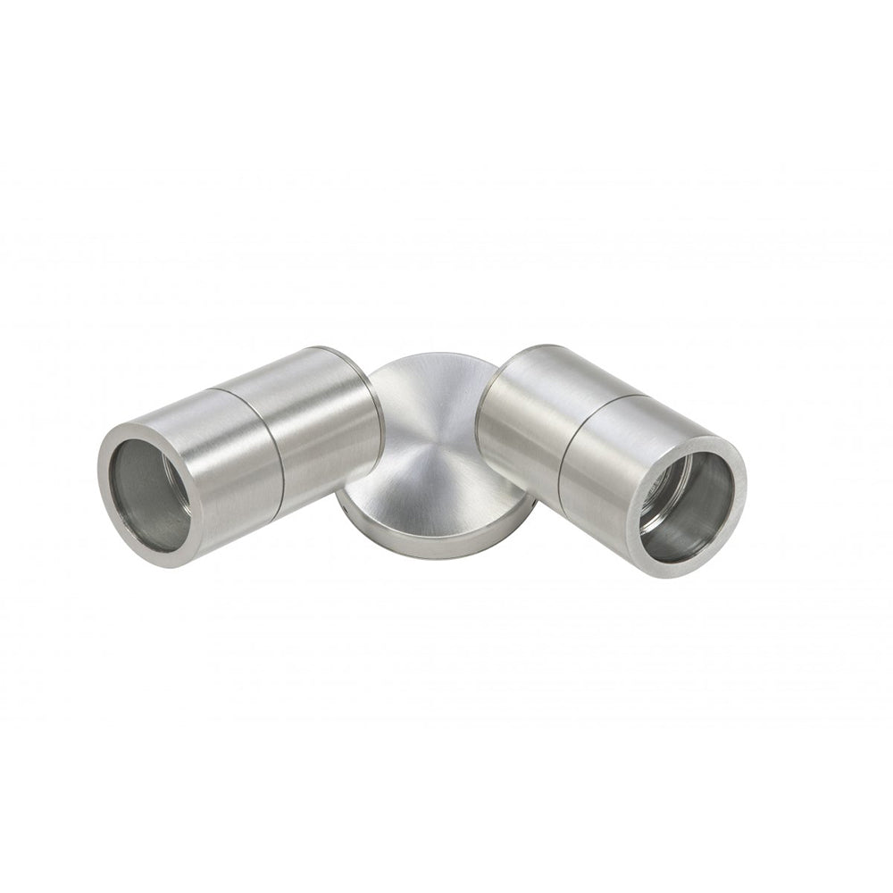 Buy Exterior Spotlights Australia Fiorentino Lighting - KARTO 2 Light Spotlight Aluminium
