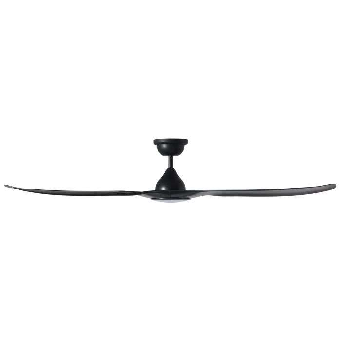 Tahiti DC Ceiling Fan with LED Light 72" 55W 3CCT Matte Black - 20802102