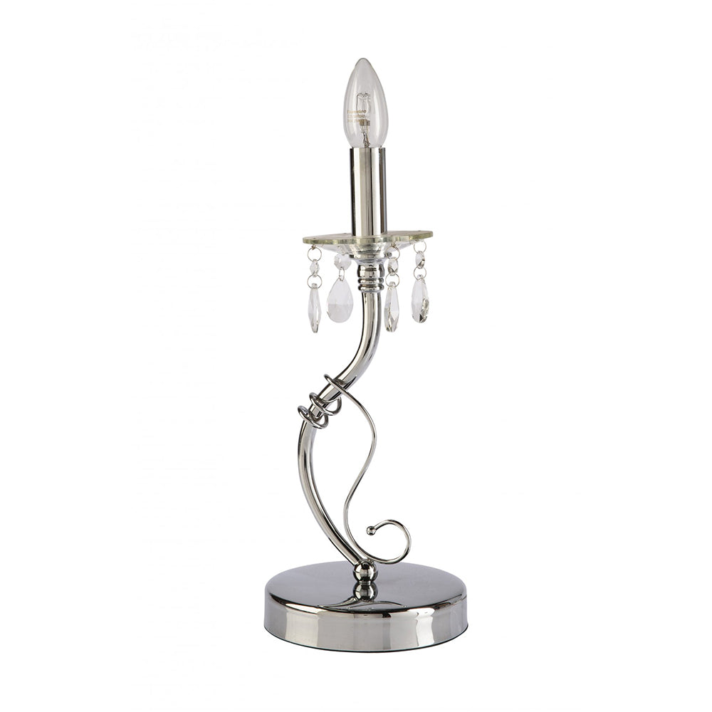 Buy Table Lamps Australia Fiorentino Lighting - BELLA 1 Light Table Lamp Chrome