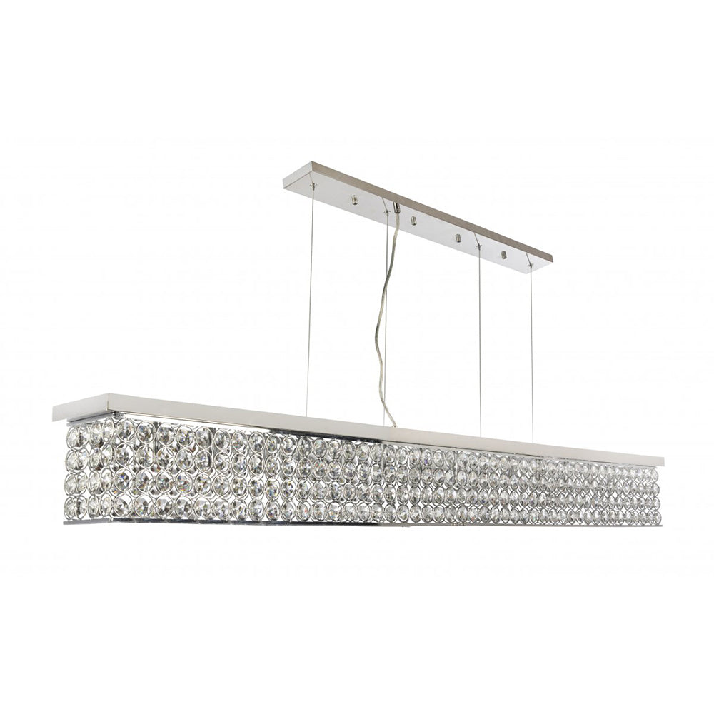 Buy Ceiling Crystals Australia Fiorentino Lighting - BION 14 Light Pendant Chrome