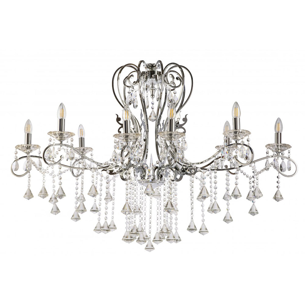 Buy Chandeliers Australia Fiorentino Lighting - BOEMIA 10 Light Crystal Pendant