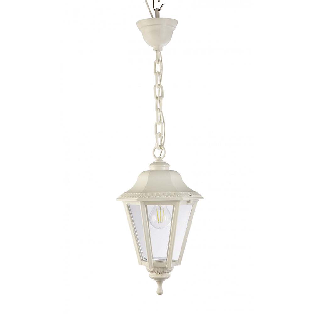 Buy Outdoor Pendant Lights Australia Fiorentino Lighting - ROMAN 1 Light Pendant White
