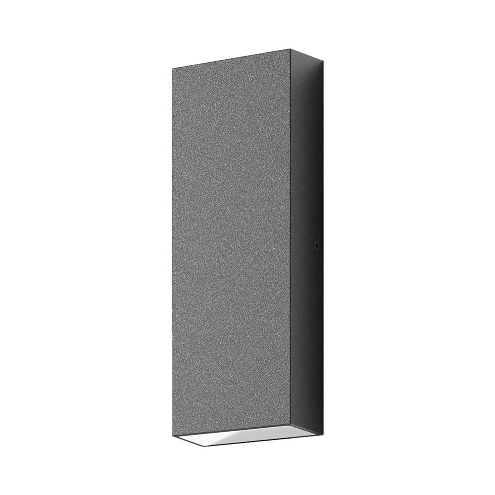 Buy Up / Down Wall Lights Australia Edge Up & Down Wall 2 Lights Dark Grey Aluminium 5000K - 19687
