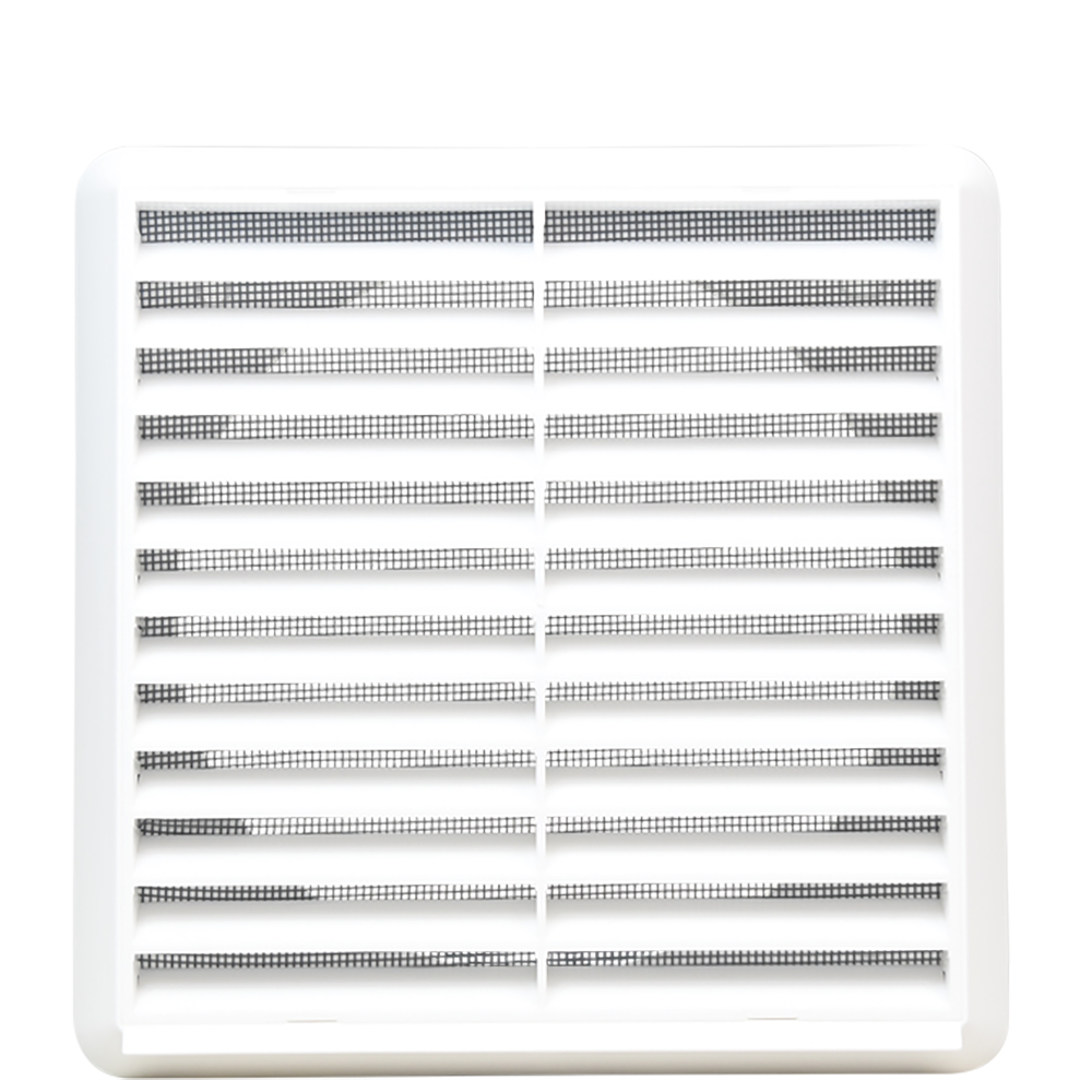 Buy External Louvre Grilles Australia Plastic Fixed Louvre 150 Dia C/W Flywire FANEPFL150