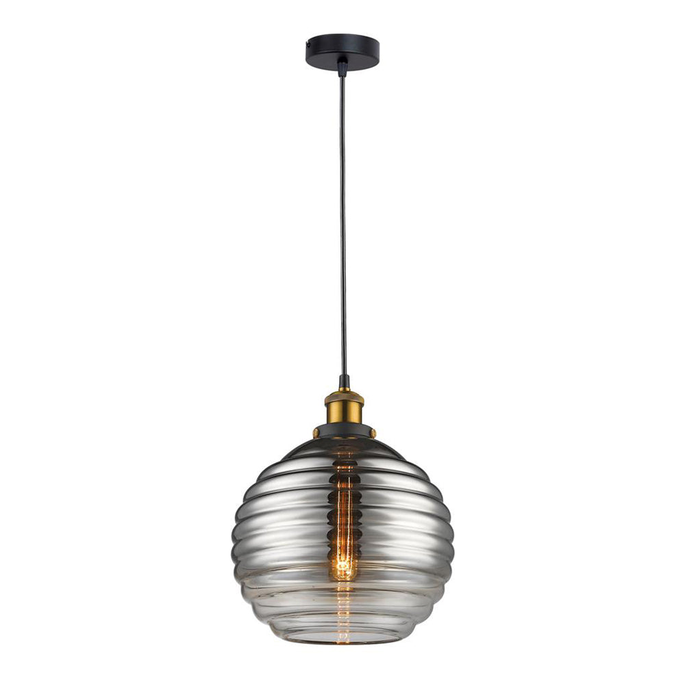 Eva Pendant Light Smoke Glass - 31305