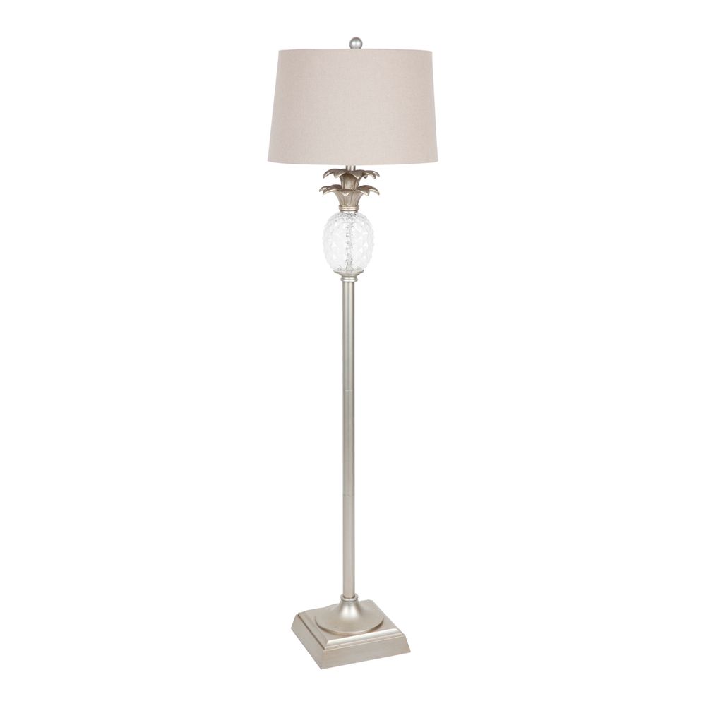 Langley Floor Lamp Antique Silver - 11617