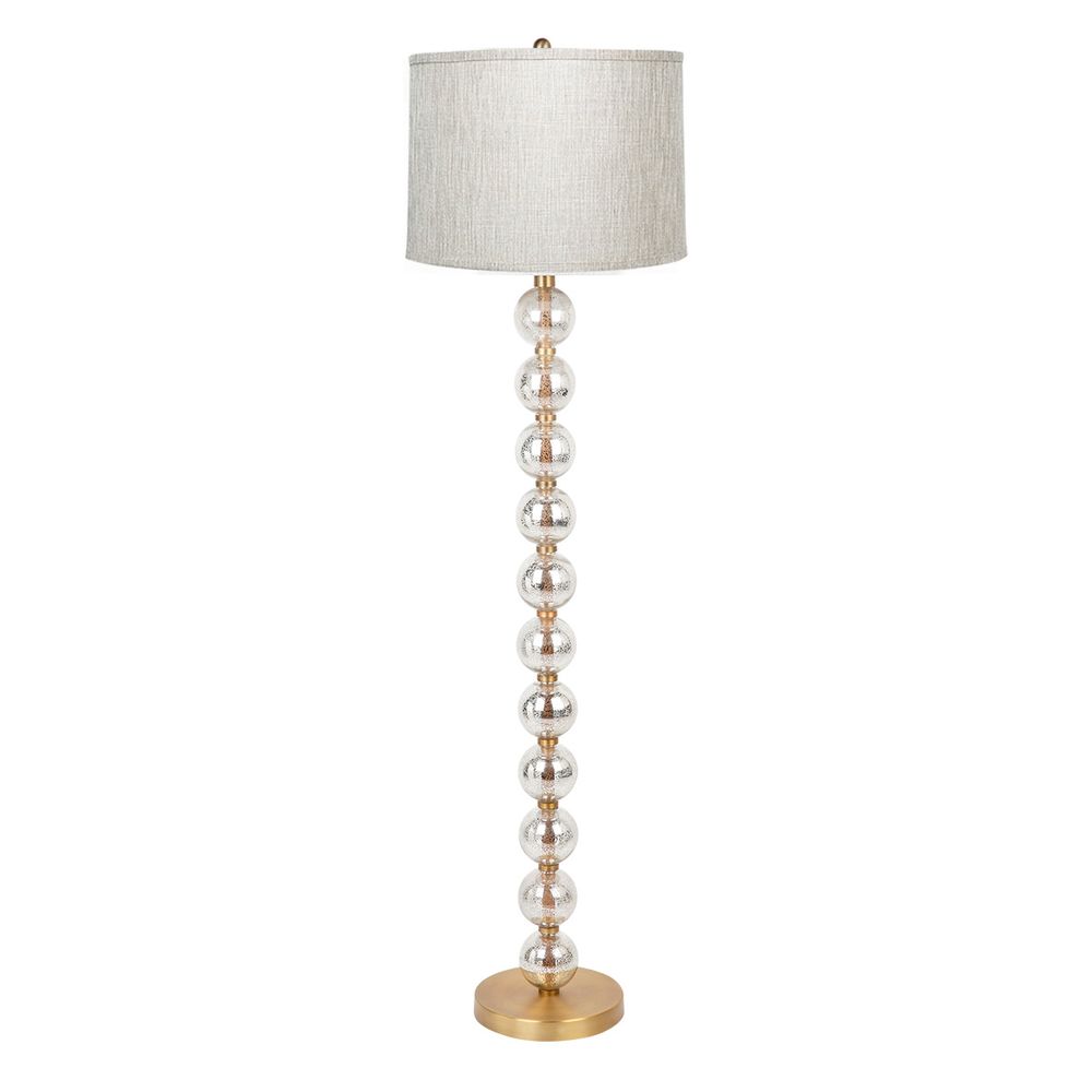 Evie Floor Lamp Brass - B11766