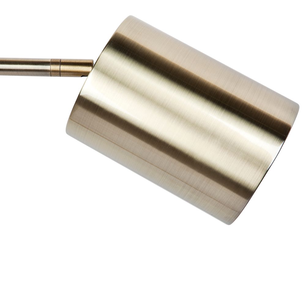 Snapper Floor Lamp Brushed Brass - 12095