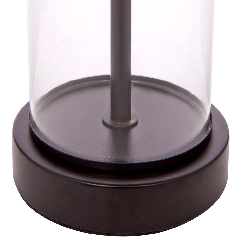 East Side Table Lamp Black Base With Black Shade - 12207