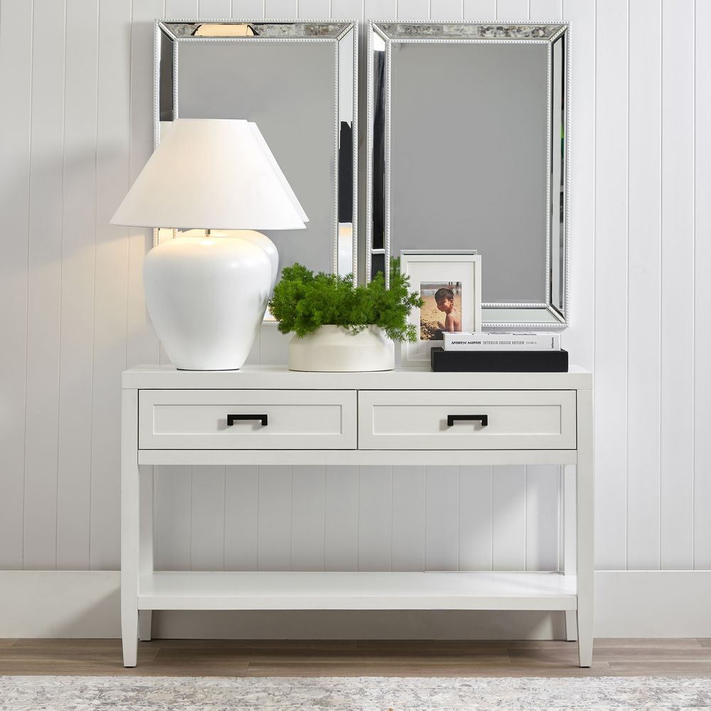 Picasso Table Lamp White Base With White Shade - B13285